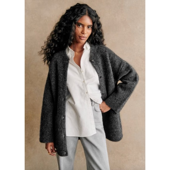 Sezane Jackets & Blazers - Sezane Nathael Jacket Grey
